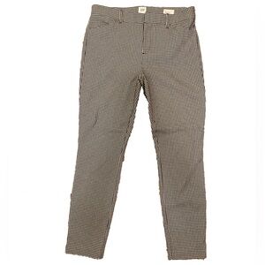 Gap Black and White Checkered Pants